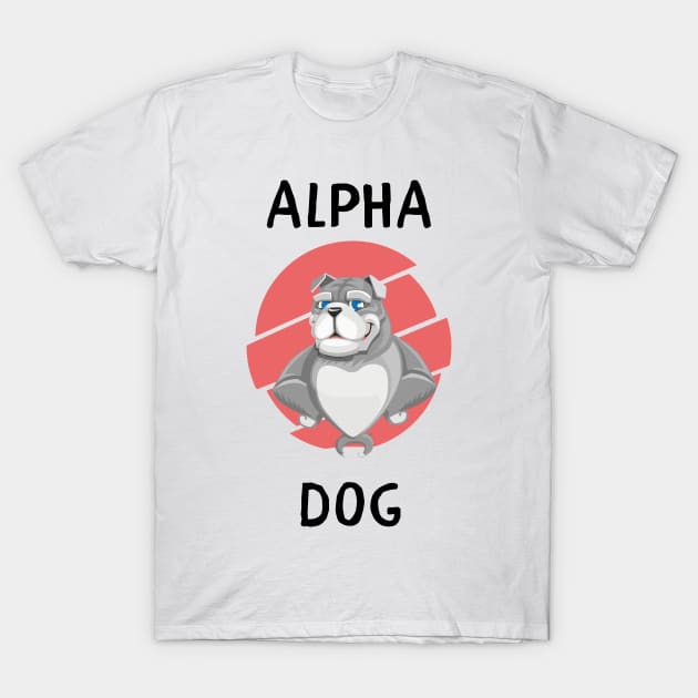 Alpha dog T-Shirt by IOANNISSKEVAS